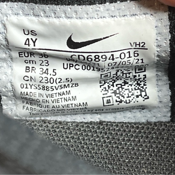 Nike Air Max Excee (GS) Shoes Black Red Silver CD6894-016 Youth Size 4 - Picture 13 of 13